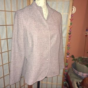 Vintage Garment Union Knit Blazer 70s 80s Sz 16